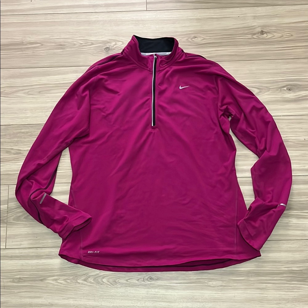Nike Pink Long Sleeve Pullover